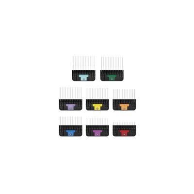 Andis 8 Parça Geniş Uçlar İçin Paslanmaz Çelik Klipsli Tarak Seti