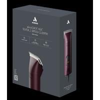 Andis AGC 2 Süper+ Bordo Çift Devirli Kablolu Kedi/Köpek Tıraş Makinesi