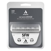 Andis Ceramic Edge 5FW Numara XFine Wide Kedi/Köpek Tıraş Bıçağı 6,3 mm