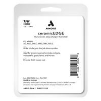 Andis Ceramic Edge 7FW Numara XFine Wide Kedi/Köpek Tıraş Bıçağı 3,2 mm